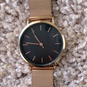 Rose Gold Watch